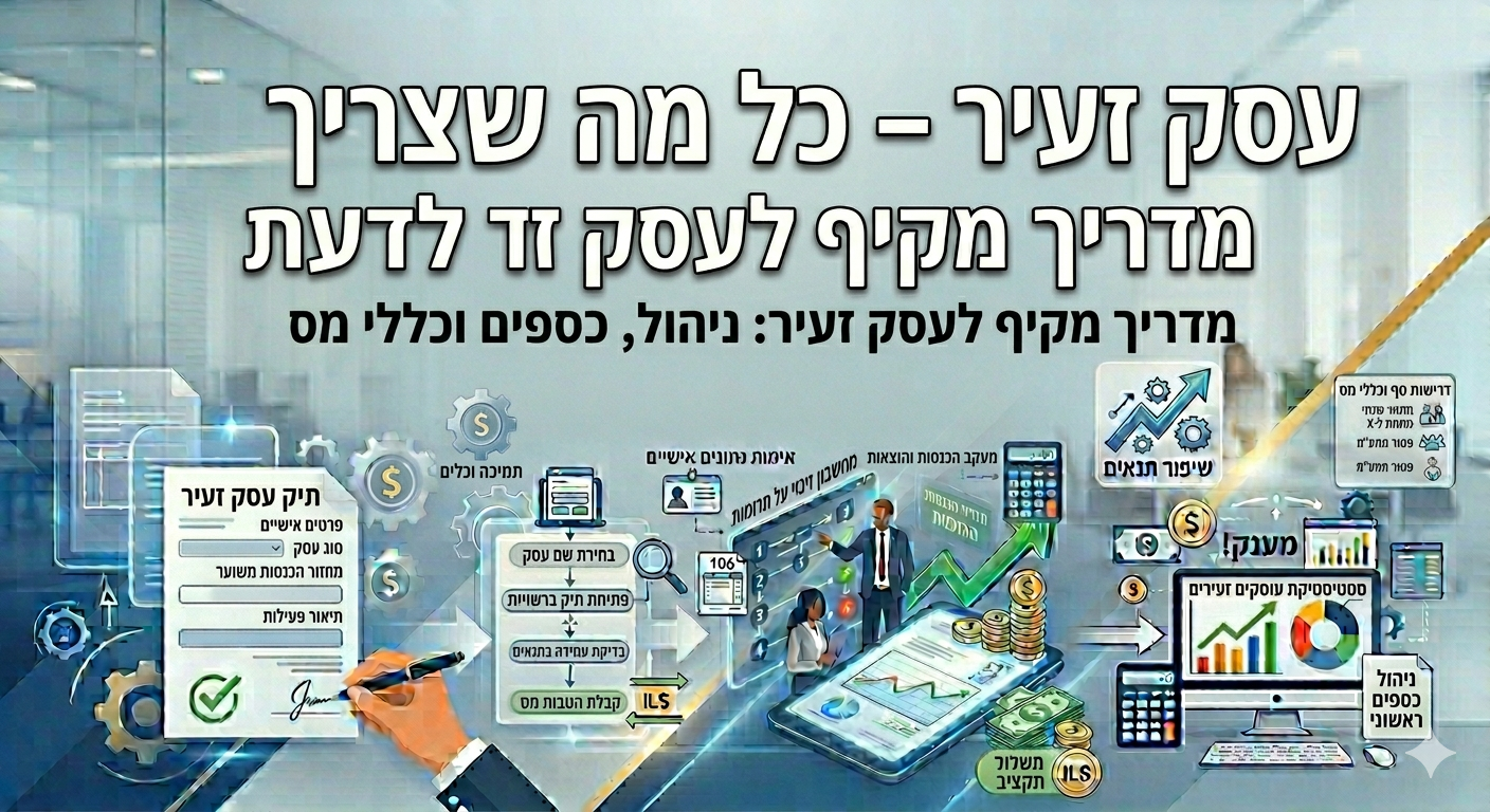 מס תשומות וקיזוז מע"מ לעוסק מורשה